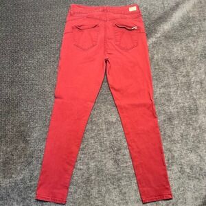 Seven7 Women's Red‎ Booty Shaper Bootcut Jeans Size 6